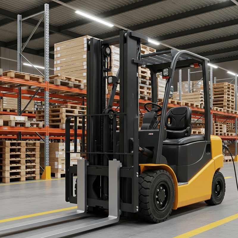 apr lifts electric forklift stacker
