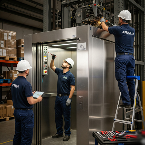 industrial goods lifts repair and services (AMC)